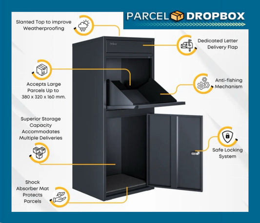Parcel Drop Box installed at your home or business premises